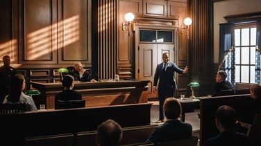 Judge and Courtroom